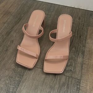 Jeffery Campbell nearly new chunky heels